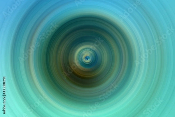 Fototapeta Round circles forming an endless tunnel illustration/background