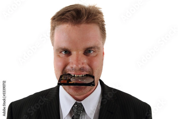 Fototapeta manager and hard drive