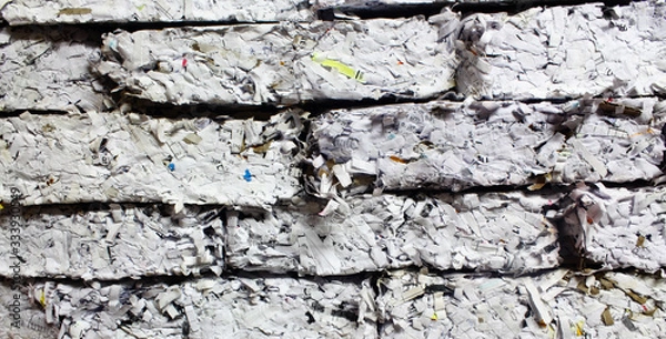 Fototapeta paper brick wall