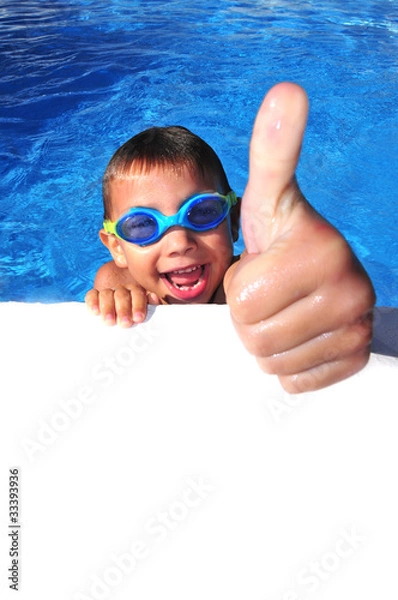 Fototapeta Schwimmer