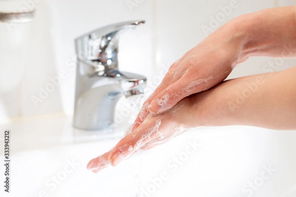Fototapeta Händewaschen