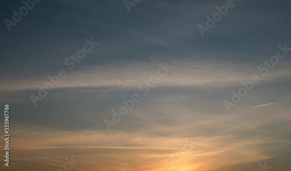 Fototapeta clouds in the blue sky during the daytime