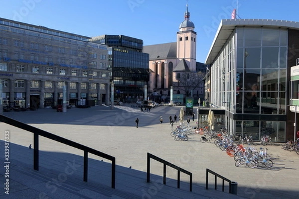 Fototapeta Bahnhofsvorplatz in Köln