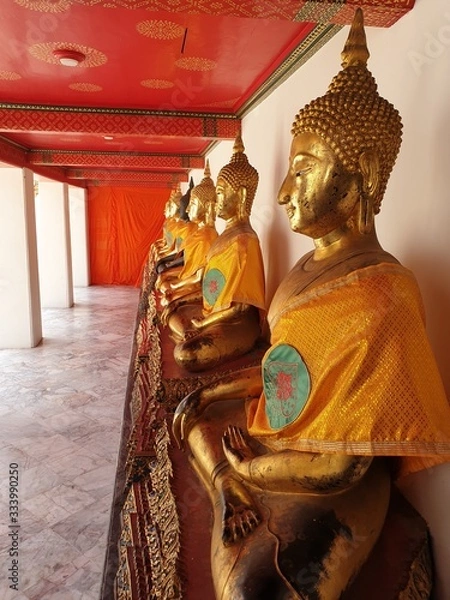 Obraz Gold Budha Thailand