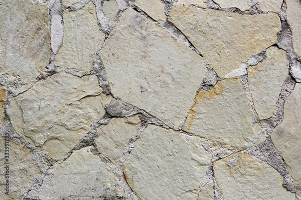 Fototapeta Backgrounds, Textured - Abstract Stone cladding