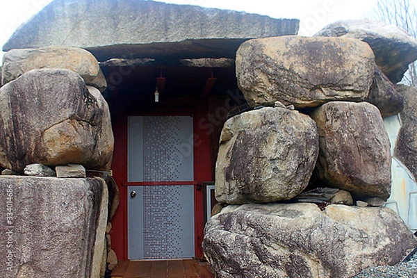 Fototapeta 돌장사 사무실