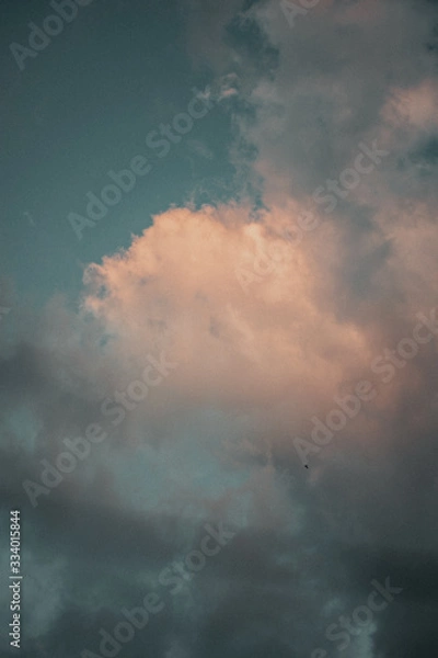 Fototapeta Clouds and sunset. Sky