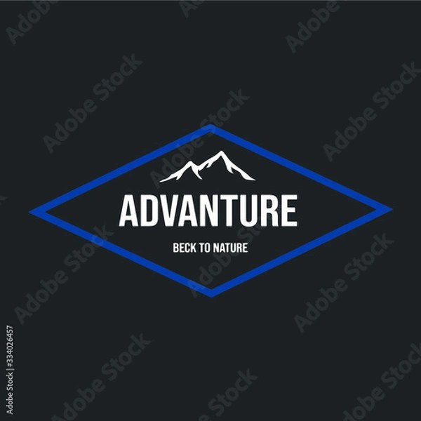 Obraz retro logo design vector 