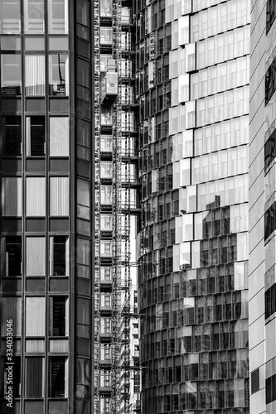 Fototapeta Abstract Office building