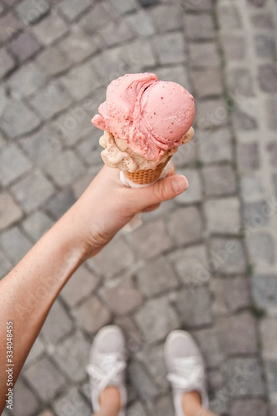 Obraz ice cream in hand