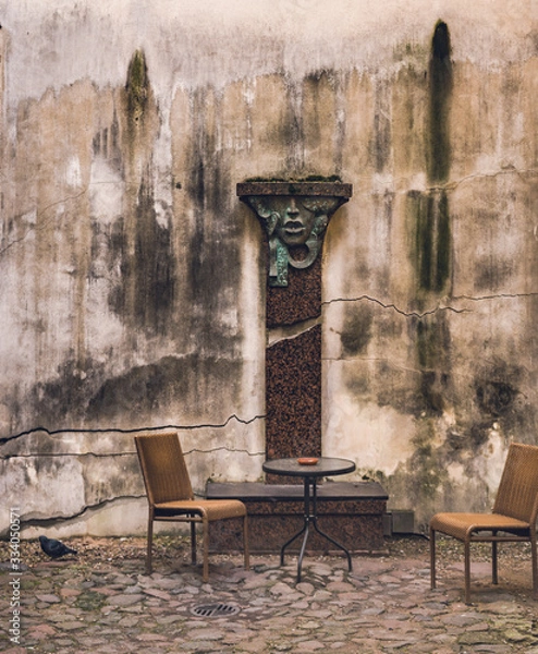 Fototapeta weathered out