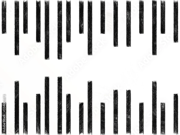 Fototapeta Monochrome lines. Image includes a effect the black and white tones. surface looks rough. Dark design background surface. Gray printing element.