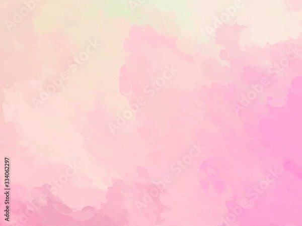 Fototapeta Sweet pastel watercolor paper texture for backgrounds. colorful abstract pattern. The brush stroke graphic abstract. Picture for creative wallpaper or design art work.