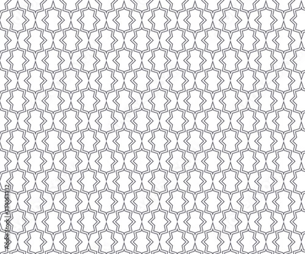 Fototapeta linear vector pattern, gray line