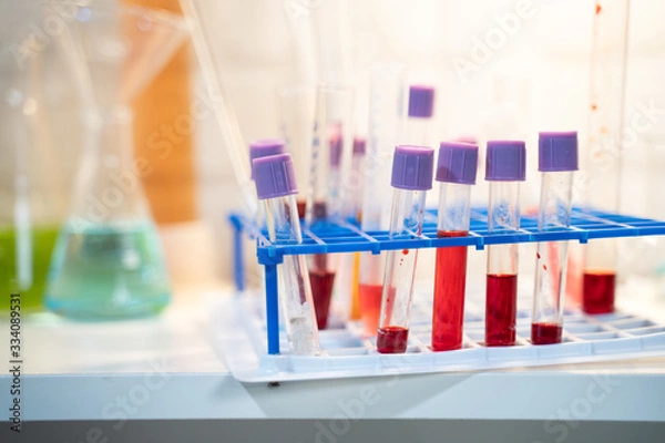 Fototapeta laboratory table