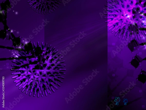 Obraz corona virus background stockimage