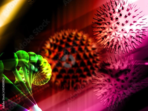 Obraz corona virus background stockimage