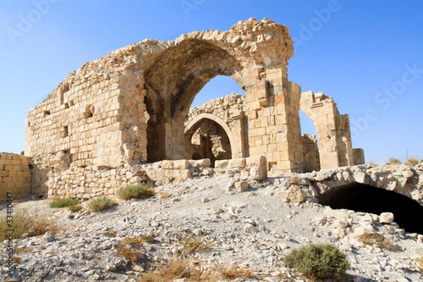 Fototapeta Saladin Castle in Shobak