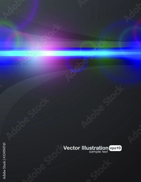 Fototapeta Awesome abstract dark vector background