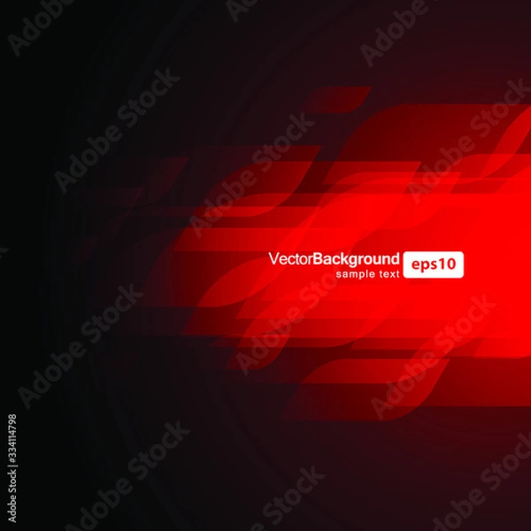 Fototapeta Awesome abstract dark vector background