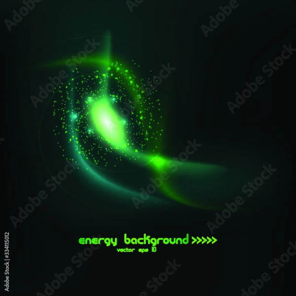 Fototapeta Awesome abstract dark vector background