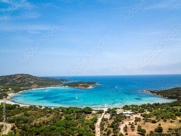 Fototapeta Paradis Baie de Rondinara corse du sud 