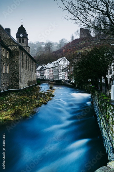 Obraz Fluss durch Monschau