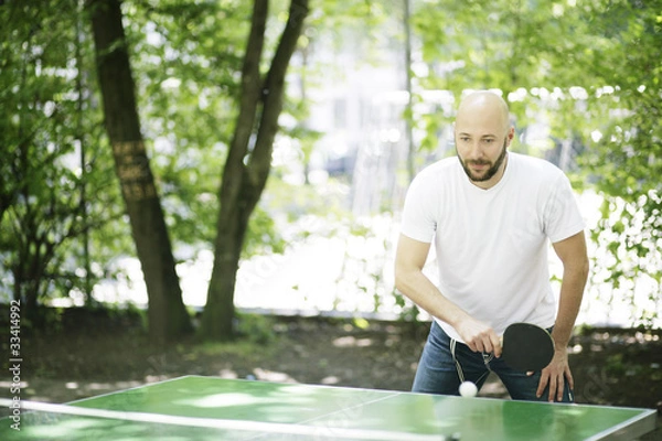 Obraz Freude beim Tischtennis