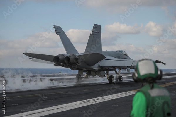 Obraz Fighter and crew