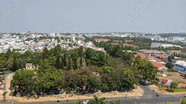 Obraz ベトナムのバンメトートの景色