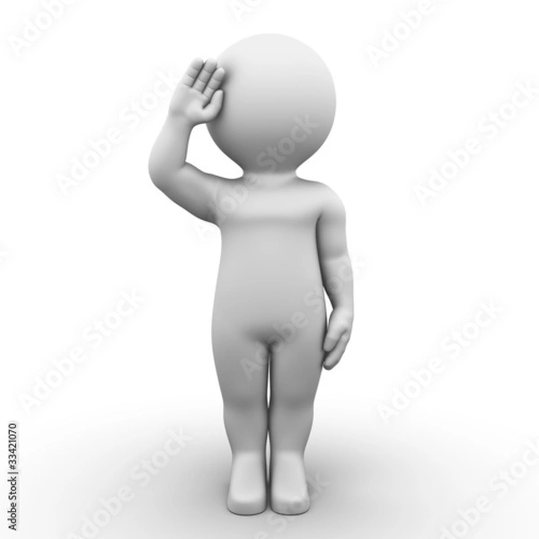 Obraz salut - Bobby Series