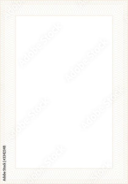 Fototapeta secure orange border 1ina4