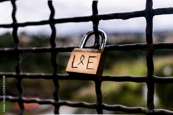 Fototapeta Love lock