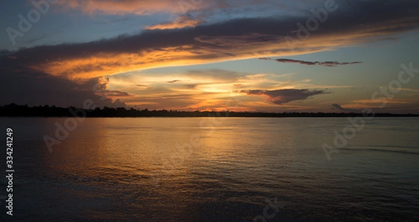 Fototapeta Amazon sunset