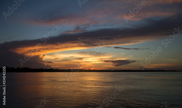Fototapeta Amazon sunset