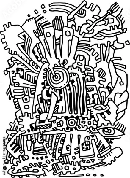 Obraz abstract author's pattern