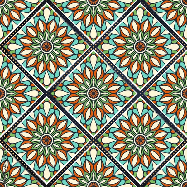 Fototapeta luxury ornamental mandala design background