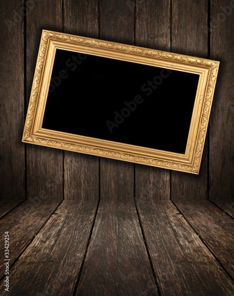 Fototapeta wooden interior