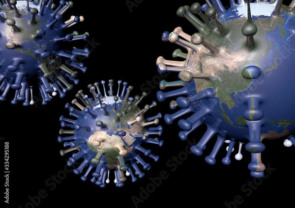 Fototapeta Covid-19-4