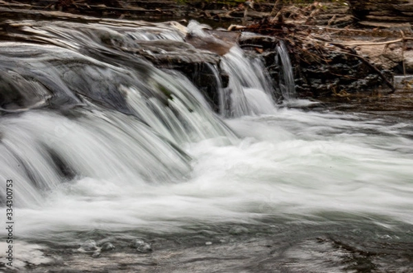 Obraz waterfall in the forest