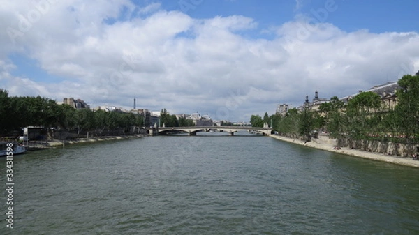 Obraz seine river in paris