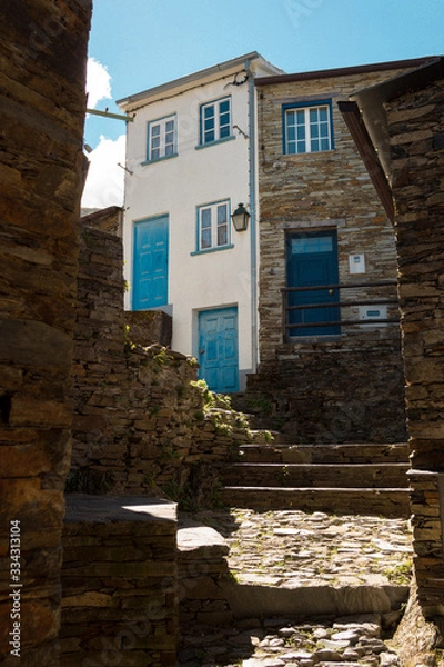 Obraz old houses in portugal village