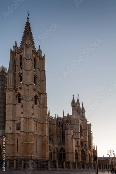 Obraz cathedral in león