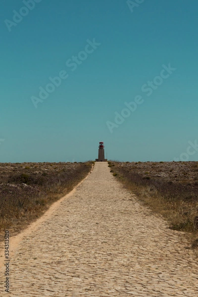 Obraz road to lighthouse