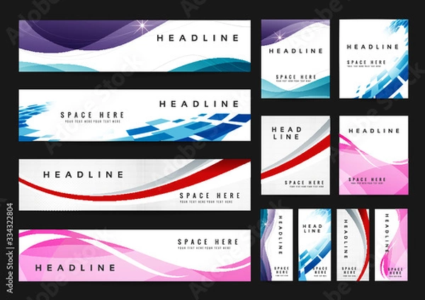 Obraz バナーデザイン　テンプレート