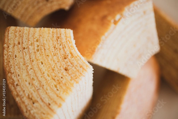 Obraz ドイツの焼菓子　バウムクーヘン