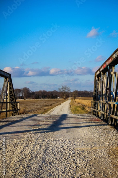 Obraz A bridge throughout the country