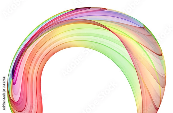 Fototapeta multicolored arch