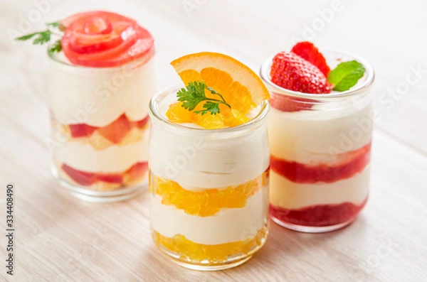 Obraz カップスイーツ-ボトルスイーツ-ボトルケーキ