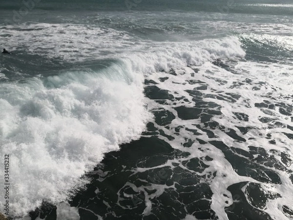 Fototapeta Santander, San Sébastien, Surf 2020